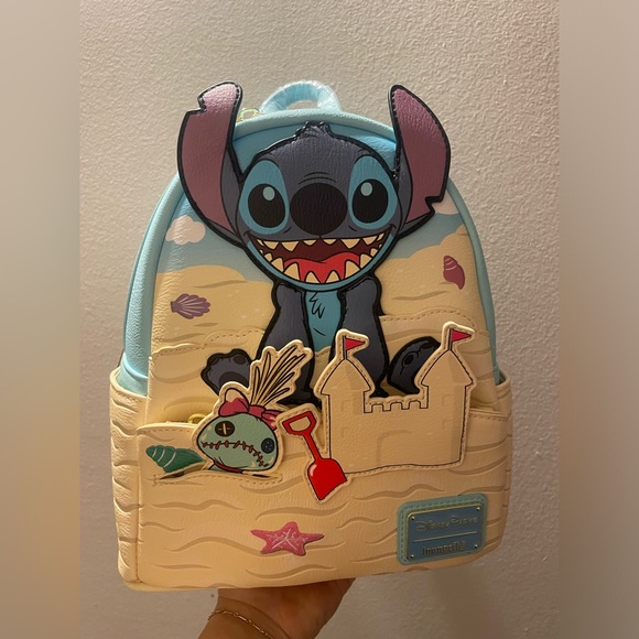 Stitch and Scrump Loungefly Backpack - Picture 1 of 4